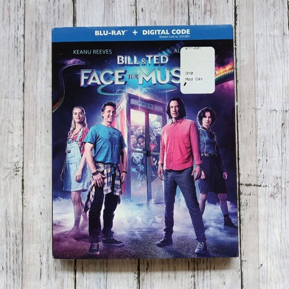 Bill & Ted Face the Music Blu-Ray Movie NEW - Picture 1 of 4